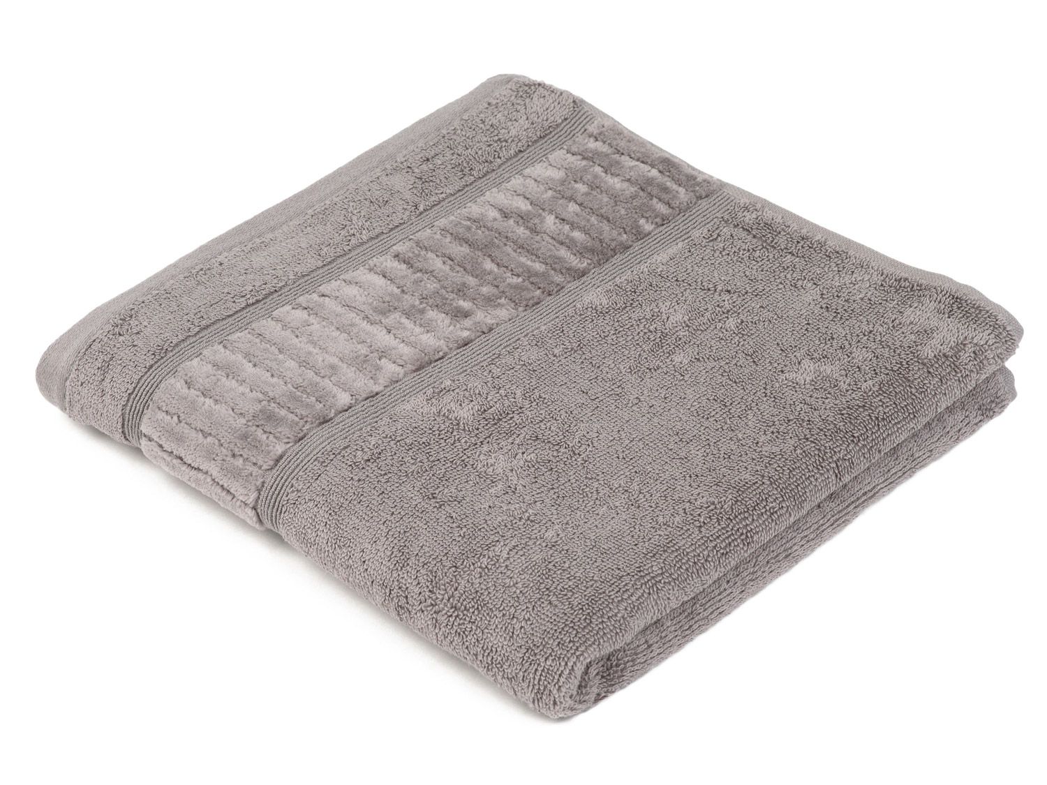 Thumbnail - Gözze Handtuch Bio 50 x 100 cm (Silber)