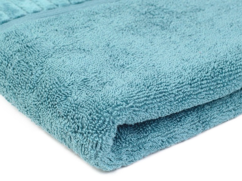 Gözze New York Handtuch 2er Set Anthrazit - 100% Baumwolle 50x100cm 550g/m²