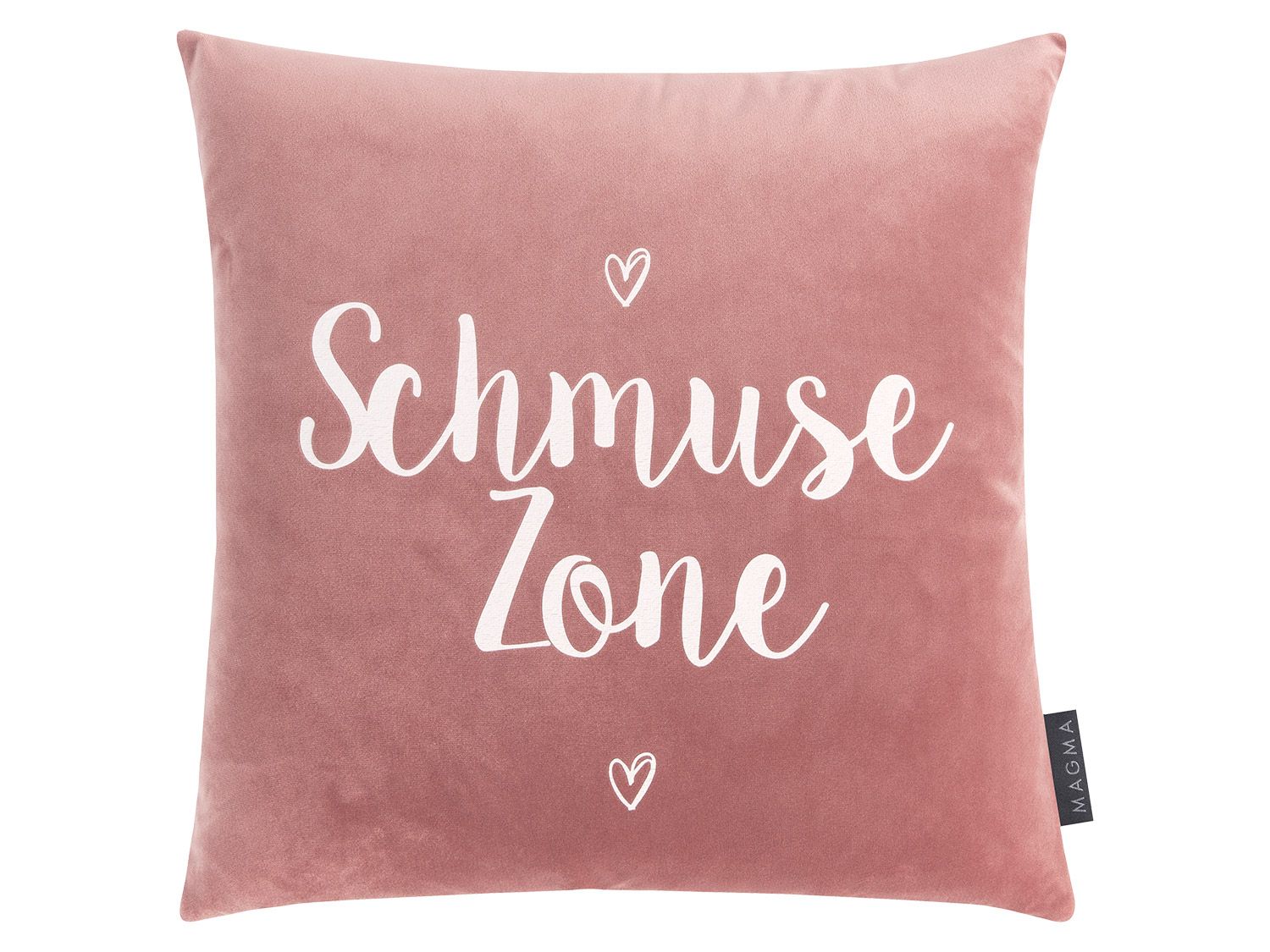 MAGMA Kissenhülle Smooch 40 x 40 cm (Schmusezone/altrose) | 04005380451882