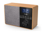 Ein Philips DAB+ und FM Radio mit Holzgehäuse.