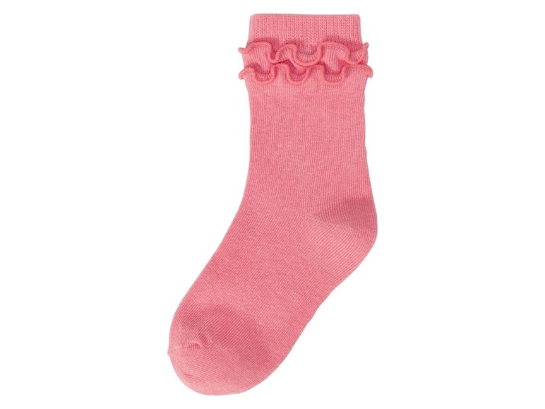 Gehe zu Vollbildansicht: LUPILU® Kleinkinder Socken Mädchen, 3 Stück, mit Print, mit Baumwolle - Bild 9