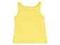 Ein gelbes Tanktop für Mädchen.
