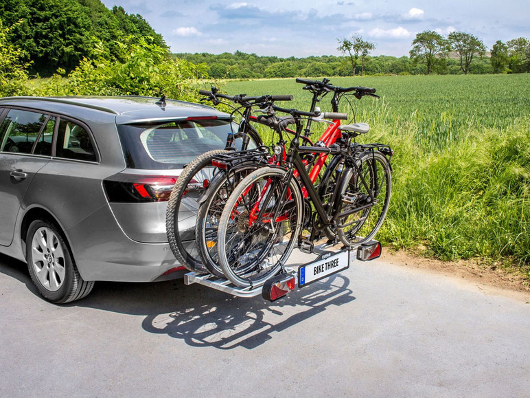 Gehe zu Vollbildansicht: EUFAB Heckträger »Bike Three«, für 3 Räder, 50 kg Belastbarkeit, aus Stahl - Bild 5