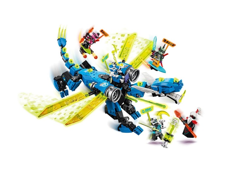 Gehe zu Vollbildansicht: LEGO® NINJAGO 71711 »Jays Cyber-Drache« - Bild 5