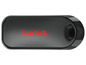 Ein schwarzer SanDisk USB-Stick.