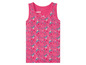Rosa Tanktop mit Smurf-Print.