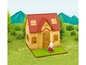 Ein Sylvanian Families Haus mit einem Kaninchen.