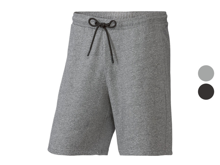 Graue Shorts mit Kordelzug
