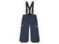 Blaue Skihose mit Hosenträgern für Kinder.