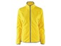 Gelbe Fleecejacke mit Reißverschluss