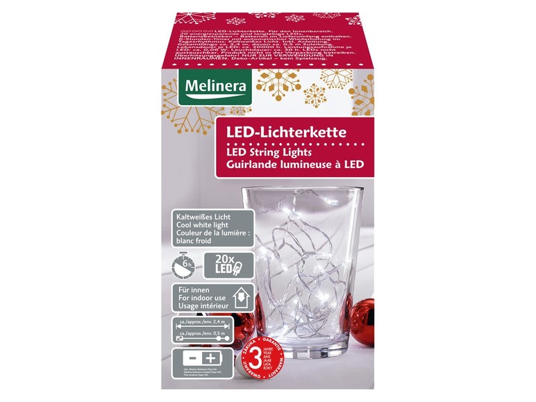 Gehe zu Vollbildansicht: MELINERA® LED Lichterkette - Bild 4