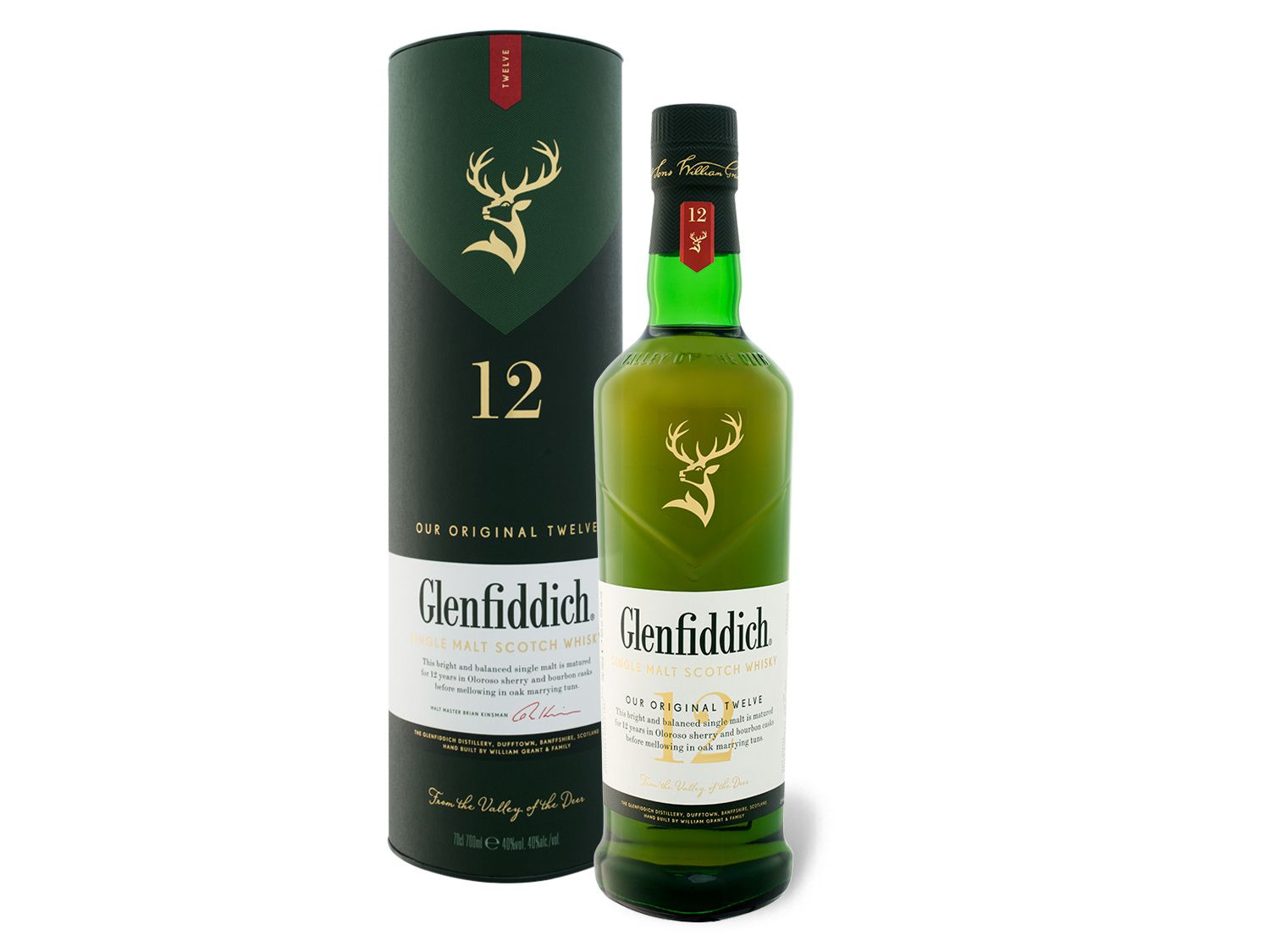 Scotch Glenfiddich Malt Single Signature Speyside Whis…