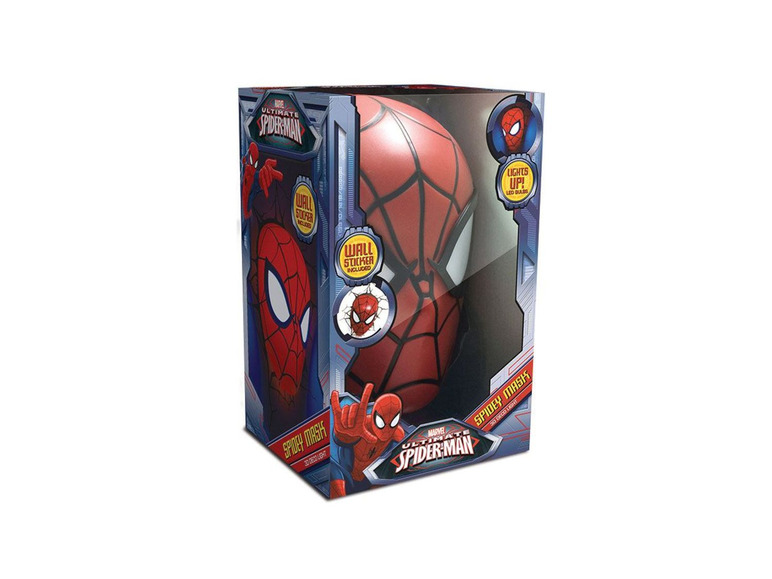 Gehe zu Vollbildansicht: heo GmbH Lampe Marvel Spiderman Head 3D - Fanartikel - Bild 2
