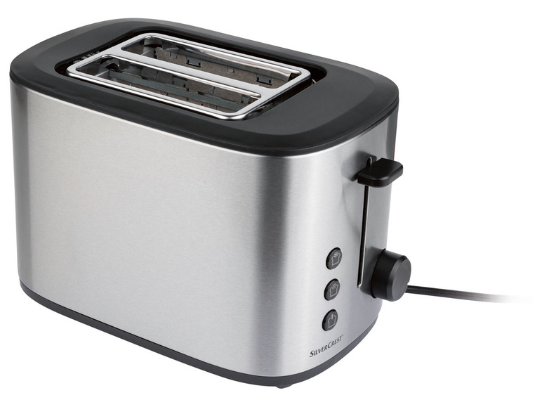 Gehe zu Vollbildansicht: SILVERCREST Edelstahl Toaster STE 950 D1 - Bild 2