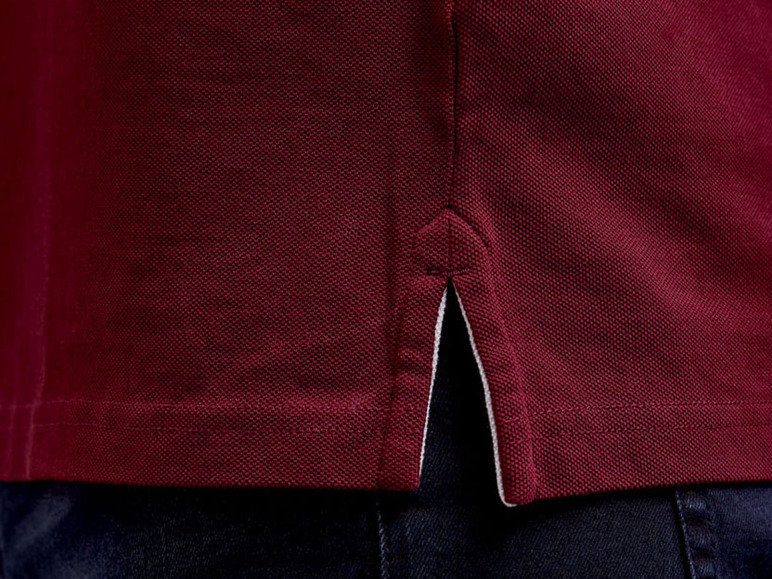 Gehe zu Vollbildansicht: LIVERGY® Poloshirt Herren, langarm, aus hochwertiger Pikee-Qualität - Bild 9