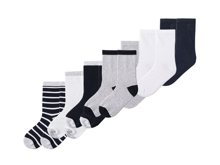 Gehe zu Vollbildansicht: PEPPERTS® Jungen Socken, mit Elasthan, hoher Bio-Baumwollanteil, 7 Paar - Bild 10