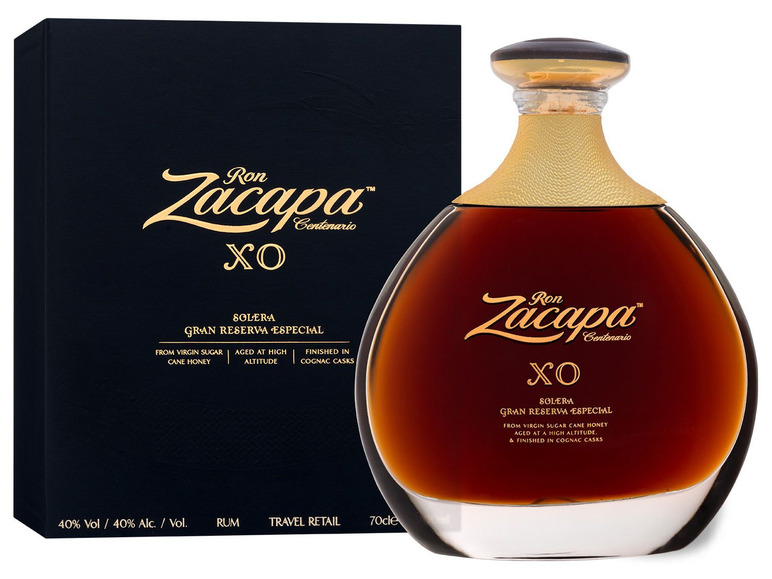 Gehe zu Vollbildansicht: Ron Zacapa Centenario XO Solera Gran Reserva Especial Rum mit Geschenkbox 40% Vol - Bild 1