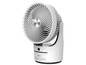 Weißer Fakir Prestige 360 Grad Ventilator mit drehbarem Kopf.