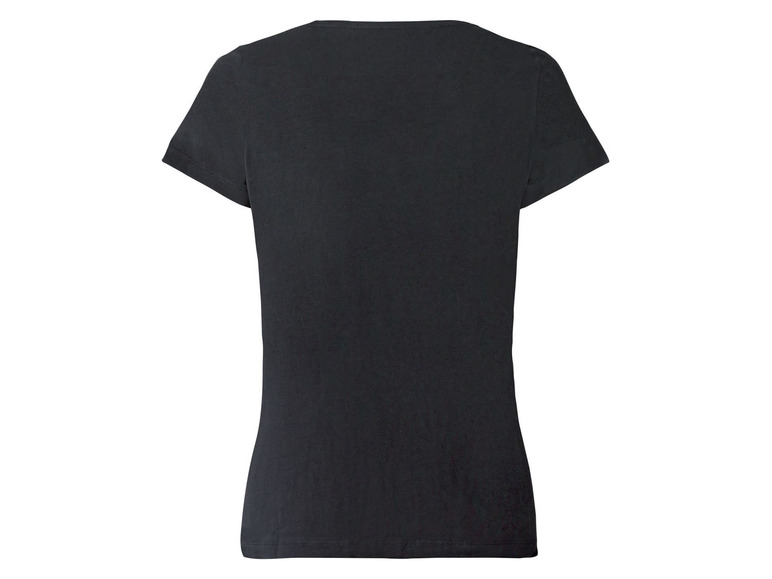 Gehe zu Vollbildansicht: esmara Damen T-Shirt, 2 Stück, mit weitem Rundhalsausschnitt - Bild 11