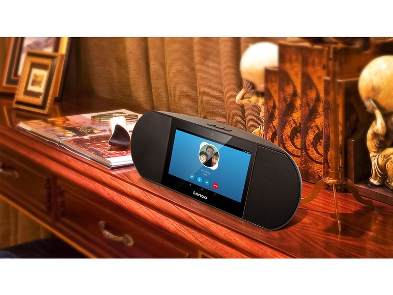 Gehe zu Vollbildansicht: Lenco Lenco Diverso-700 GY Wifi Smart Media Center mit 7" Touchscreen - Bild 6
