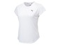 Weißes Puma Trainingsshirt für Damen.