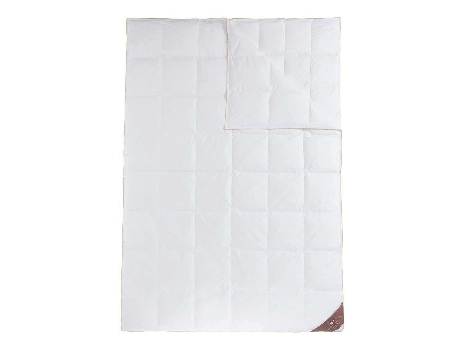 Thumbnail - HÄUSSLING Royal 4-Jahreszeiten Daunen-Kassettenbettdecke, leicht bis extra warm(OSDE, OSNL, OSAT)null (200 x 200 cm)