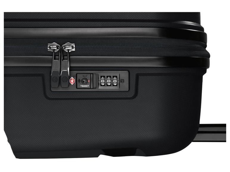 Gehe zu Vollbildansicht: TOPMOVE® Koffer, 90 L Volumen, maximal 28 kg Füllgewicht, mit 4 Rollen, schwarz - Bild 4