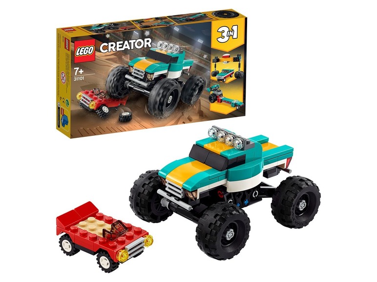 Gehe zu Vollbildansicht: LEGO® Creator 31101 »Monster-Truck« - Bild 11