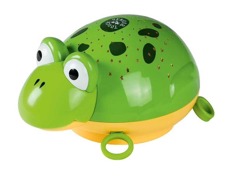 Grüner Frosch Nachtlicht mit Sternenprojektion von Toer und Gijs.