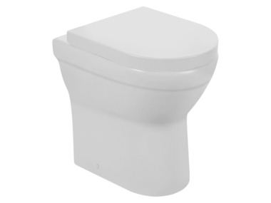 VEROSAN+ Stand-WC »COZY«, spülrandlos, erhöht, inkl. WC-Sitz