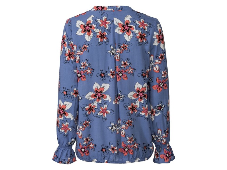 Gehe zu Vollbildansicht: ESMARA® Bluse Damen, in floralem Design, aus ressourcenschonender Viskose - Bild 14