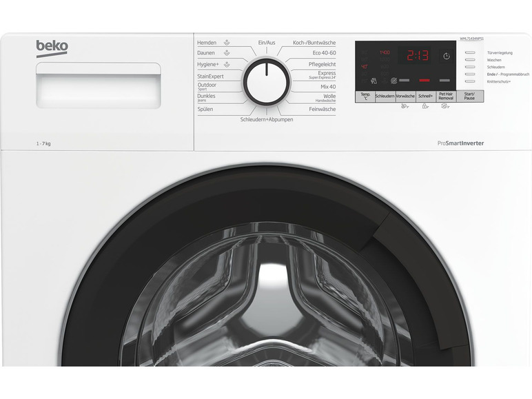 Gehe zu Vollbildansicht: BEKO Waschmaschine WML71434NPS1 - Bild 3