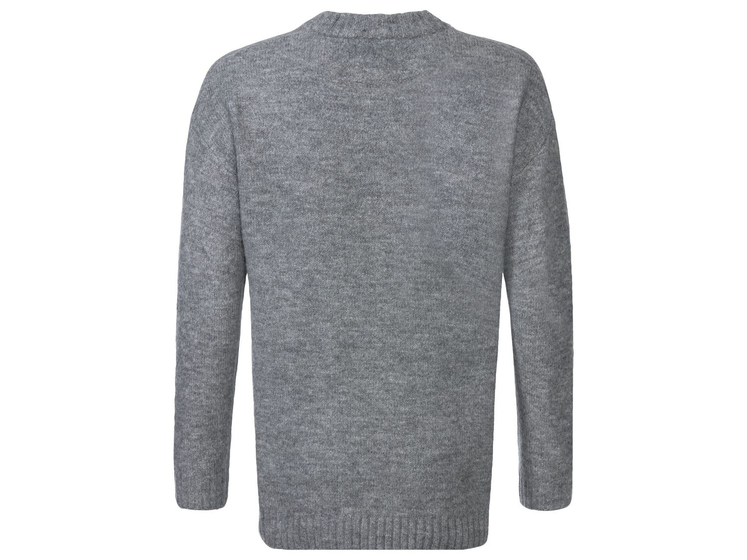 Esmara Pullover DAMEN Pullovers & Sweatshirts Pailletten Grau M Rabatt 91 % 