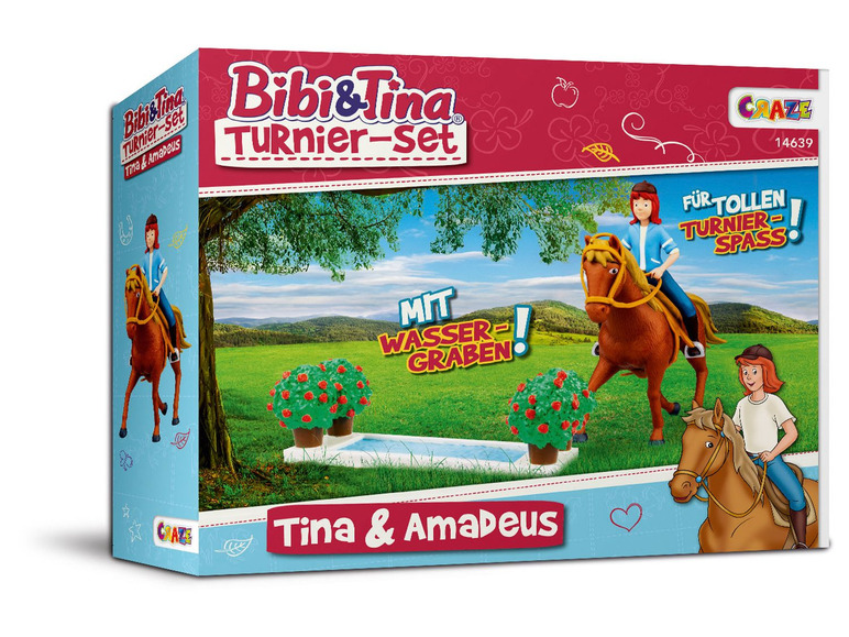 Gehe zu Vollbildansicht: CRAZE Bibi & Tina »Turnier-Set - Tina & Amadeus«, mit 2 Spielfiguren, ab 3 Jahren - Bild 3
