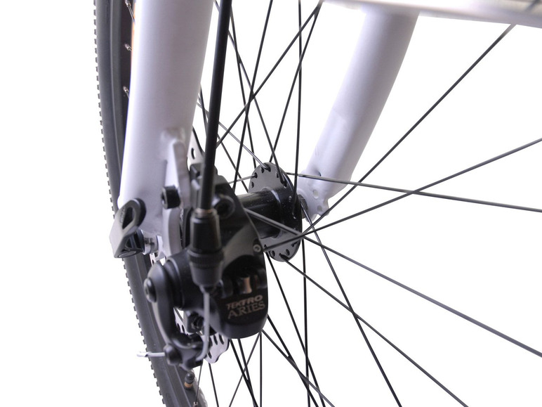 Gehe zu Vollbildansicht: Llobe E-Bike Trekking City Voga Bianco, 27,5 Zoll - Bild 10