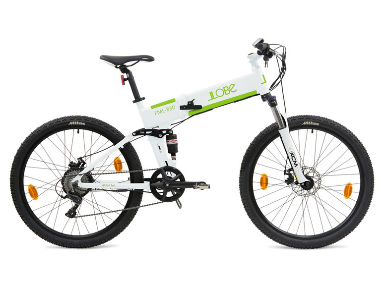 Gehe zu Vollbildansicht: Llobe E-Bike »FML-830«, Mountainbike, faltbar, 27,5 Zoll - Bild 11