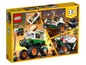 LEGO Creator 3-in-1-Set mit Monstertruck, Geländewagen und Foodtruck.