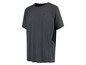 Ein dunkelgraues T-Shirt von Russell Athletic mit schwarzen Details.