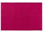 Eine rosa Badezimmermatte mit rauer Textur.