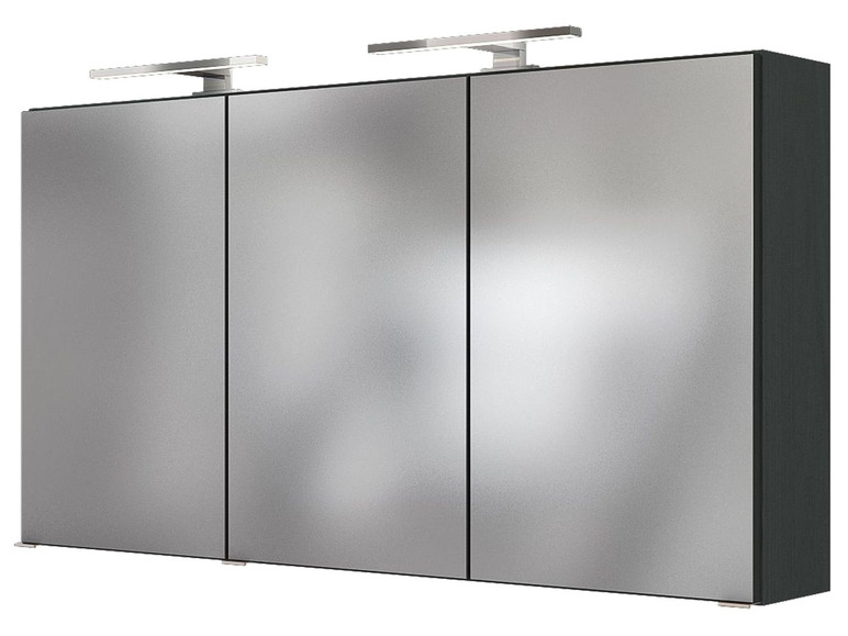 Gehe zu Vollbildansicht: HELD Spiegelschrank »Faro«, mit 2 Spiegeltüren, LED-Aufbauleuchte - Bild 22