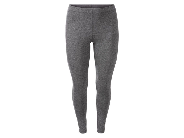 Gehe zu Vollbildansicht: ESMARA® Leggings Damen, 2 Stück, Baumwoll-Basic - Bild 11