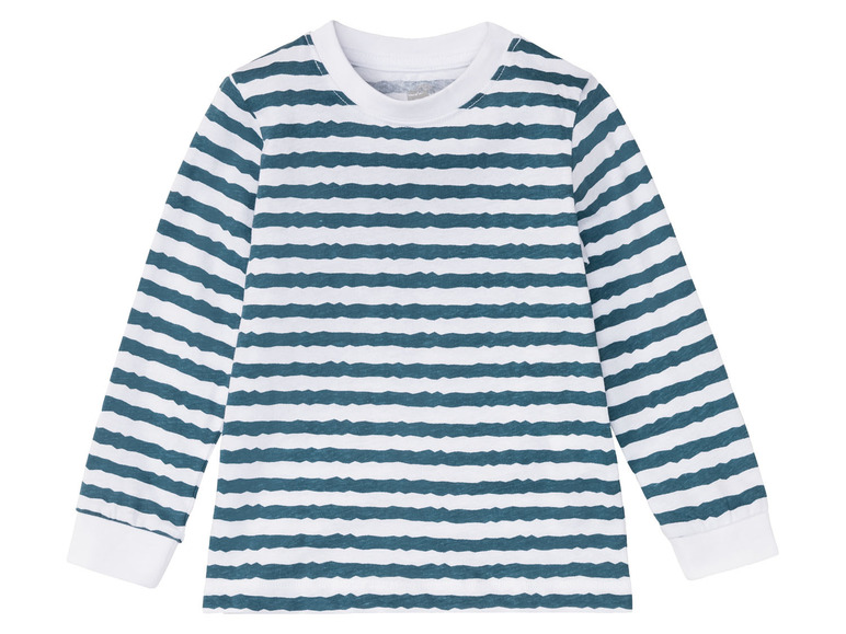 Gehe zu Vollbildansicht: lupilu® Kleinkinder Pyjama Jungen, mit Schulterknöpfung - Bild 10