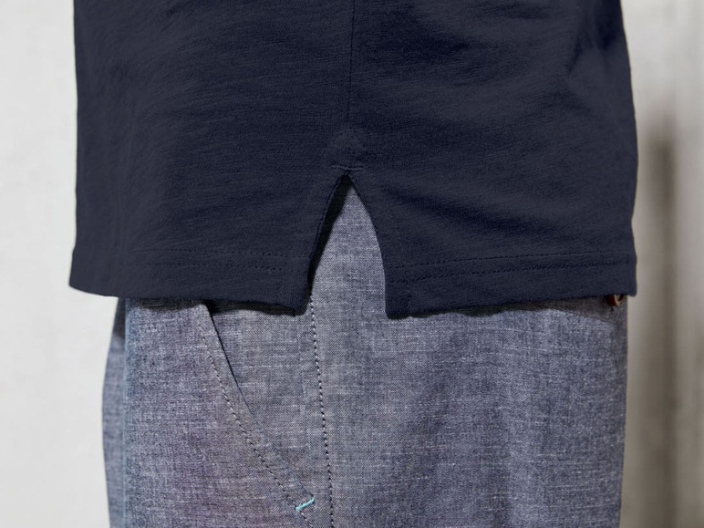 Gehe zu Vollbildansicht: LIVERGY® Poloshirt Herren, Slim Fit, mit Seitenschlitzen, aus reiner Baumwolle - Bild 15