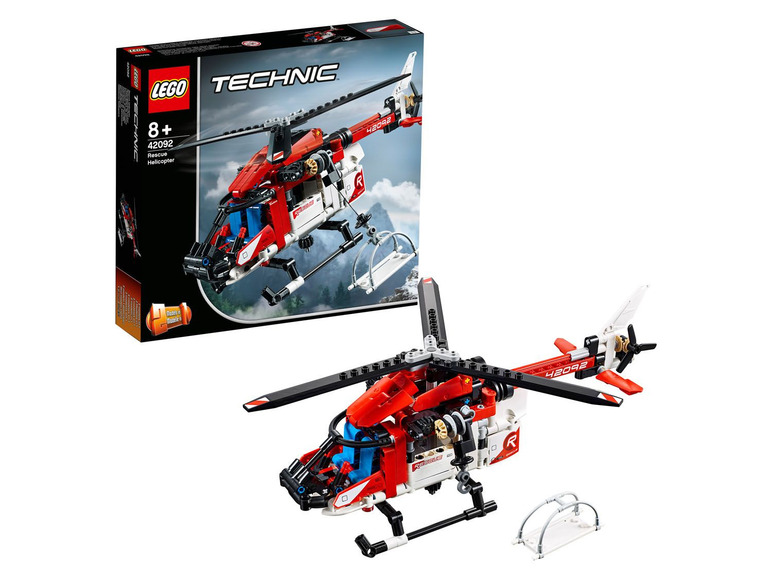 Gehe zu Vollbildansicht: LEGO® Technic 42092 »Rettungshubschrauber« - Bild 12