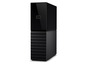 Eine schwarze WD My Book externe Festplatte.