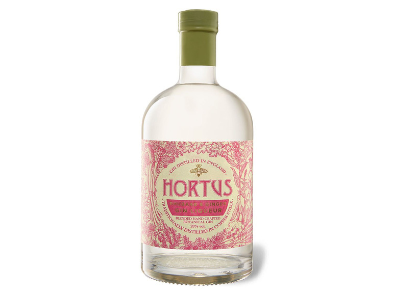 Gin Hortus Likör & 20% Rhabarber Vol Ingwer