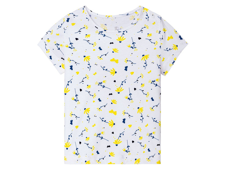Gehe zu Vollbildansicht: LUPILU® Kleinkinder T-Shirts Mädchen, 3 Stück, mit Print - Bild 18