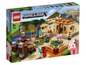 Lego Minecraft-Set mit Farm, Schwein, Haus und Tier.