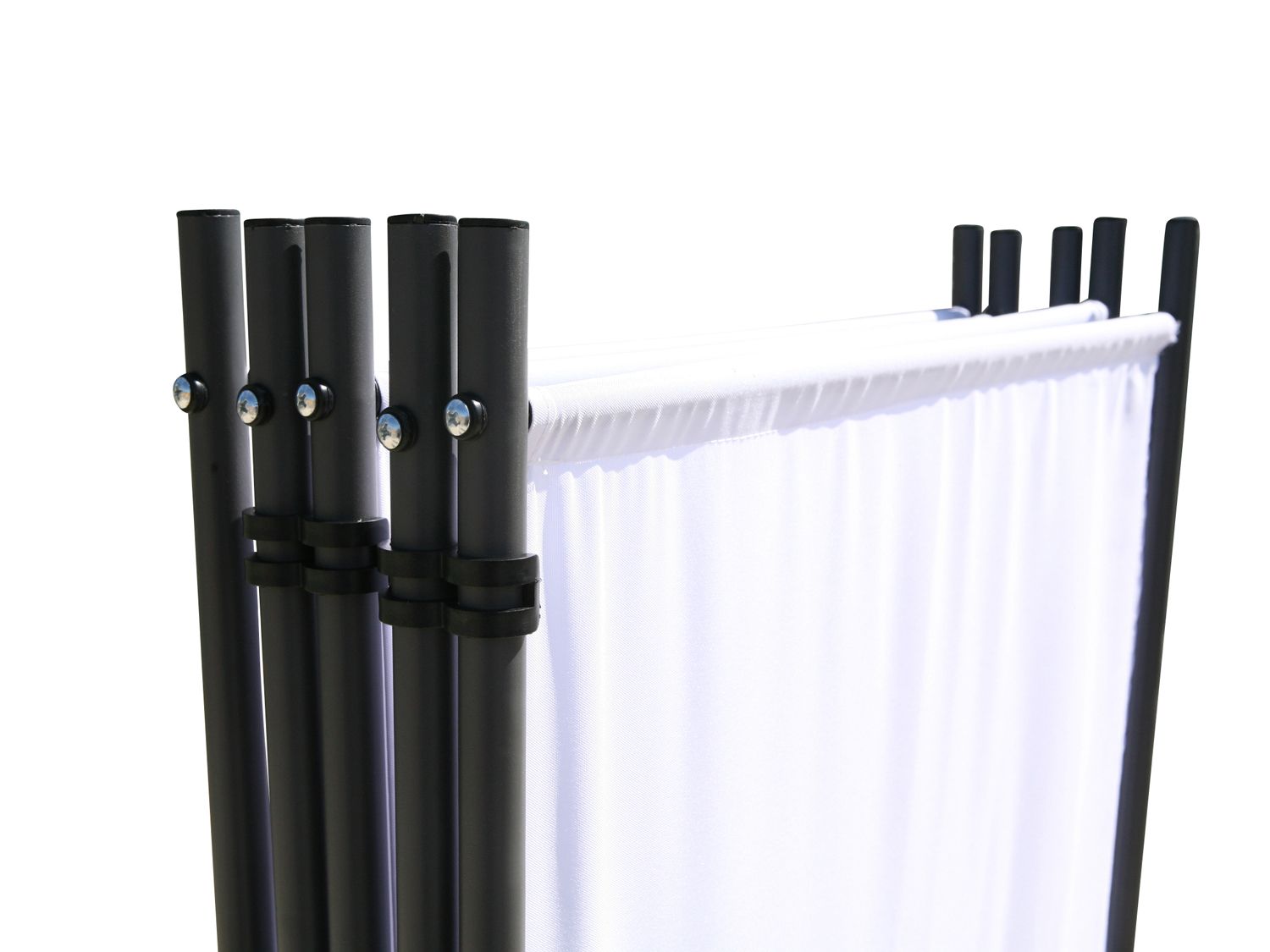 Thumbnail - Grasekamp Paravent uni (5-teilig, Weiß)