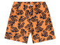 Orange Shorts mit Jurassic World-Druck